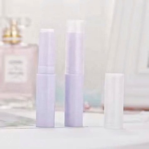 Cheap Price 4g Mini Lip Balm <b>Tubes</b> Empty White Pink Purple Round <b>Plastic</b> Lipstick Container - Product Image 4