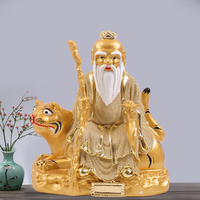Résine Feng Shui Or Laughing Buddha Richesse Chance Home Office Decor Collection Cadeau