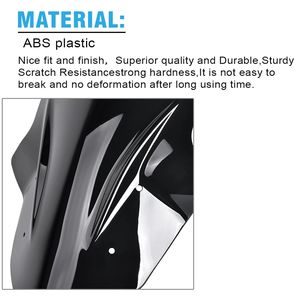 Pare-brise pour moto RACEPRO, anti-vent, déflecteur de vent, Ninja1000 <span class=keywords><strong>Z</strong></span> 1000SX, pour KAWASAKI Ninja <span class=keywords><strong>1000</strong></span> Z1000SX 2017 — <span class=keywords><strong>2021</strong></span> - Product Image 2