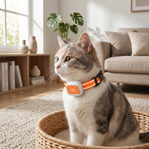 Mini-collier GPS pour chien avec <span class=keywords><strong>puce</strong></span> de suivi, alarme SOS et système de géolocalisation - Product Image 5