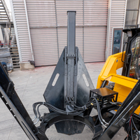Transplanteur d'arbres hydraulique à pelle haute performance pour chargeuse compacte, composants de moteur et d'engrenage, CE EPA, garantie 5 ans