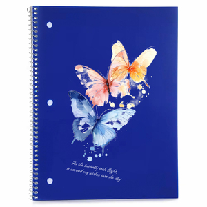 Bán buôn mềm nhựa PP bìa A4 bìa cứng xoắn ốc máy tính xách tay A5 Nhật ký da máy tính xách tay Tạp Chí sketchbooks trường máy tính xách tay - Product Image 4