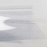 Rouleau de plastique APET transparent épais, feuille de film PET transparente