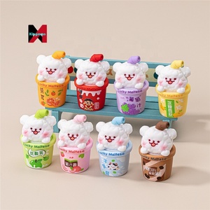Vaso <span class=keywords><strong>de</strong></span> <span class=keywords><strong>Paja</strong></span> con Diseño <span class=keywords><strong>de</strong></span> <span class=keywords><strong>Perros</strong></span>, Mini Figura Decorativa para Escritorio, Coche, Juguete Infantil - Product Image 2