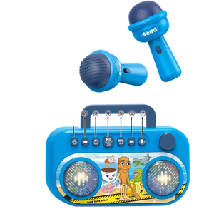 Machine à chanter portable pour enfants - 2 micros sans fil, Bluetooth 5.0, commande à 7 boutons, à partir de 3 ans, OEM disponible - Product Image 3