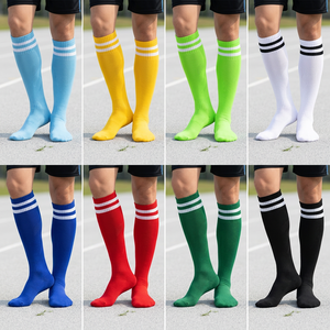 Chaussettes de sport pour hommes en coton de haute qualité, absorbant la transpiration et respirantes, pour le sport de plein air, le basketball, le football - Product Image 2