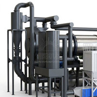 Four de décapage continu écologique pour canettes UBC déchiquetées et profilés en aluminium