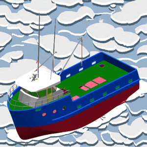 Nuevo barco de pesca de Sena con monedero de fibra de vidrio alimentado con diésel de 54 pies/16m a la venta - Product Image 3