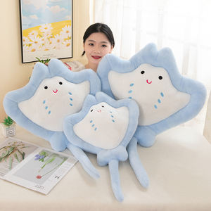 Cute Manta Ray Plush Pillows: <span class=keywords><strong>Adorable</strong></span> Soft Stuffed Sea Creature Toys Juguetes de peluche - Product Image 2