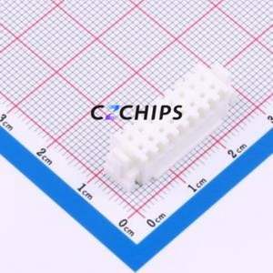XHZ-16Y Housing (Wire-to-Board / Wire-to-Wire) P=2.5mm Connector ( Jack Structure: 2x8P )( Pitch: 2.5mm )( Row Spacing: 2.5mm ) - Product Image 2