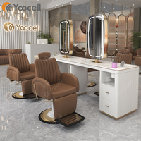 Yoocell – mobilier de salon de beauté, équipement de salon de beauté, fauteuil de salon à fileter, en surplus, fauteuil de coiffeur, fauteuil de coiffage, à vendre, 2022