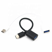 Adaptateur USB 3.1 vers USB 3.0 OTG de Type C, câble de chargement pour téléphone Android