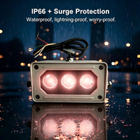 Illuminateur infrarouge 850 nm DC12V INPUT5W avec étanchéité IP66, lumière stroboscopique LED en aluminium pour caméra de sécurité CCTV