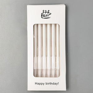 Bougies d'<span class=keywords><strong>anniversaire</strong></span> droites métalliques de 5 mm de diamètre, en promotion, pour la décoration spéciale de gâteaux - Product Image 3