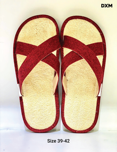 Natural <b>Loofah</b> Home Soft and Gentle Spa/Hotel for Slippers Keep Feet Fresh and Relaxed - Product Image 4