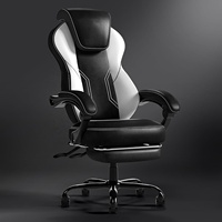 Cadeau de Noël surprise, siège de simulation de course Oyuncu Koltuu, réglable en hauteur, blanc, chaise de bureau, chaise de jeu 2 Pro Ps5