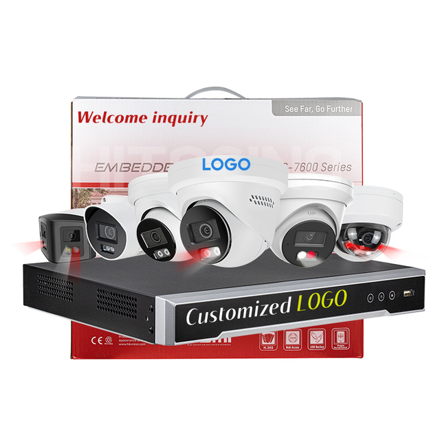 Oem and Original HIK Smart Hybrid Light 2MP 4MP 5MP 6MP 8MP 4K Full Color Dome Turret Bullet PoE IP Network Camera