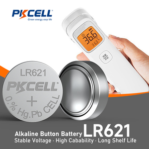 PKCELL 1,5 Вольт Ag6 Ag1 Lr621 <span class=keywords><strong>Ag13</strong></span> Lr 44 Lr44 1,5 v кнопочный Аккумулятор для наручных часов - Product Image 3