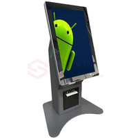 Terminal de gestión de inventario de almacén con autoservicio automatizado, montaje en suelo, monitoreo remoto, con impresora/escáner