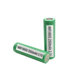 मूल INR18650 25R 2500mAh 20A ली आयन बैटरी सेल 3.7V 18650 रिचार्जेबल लिथियम आयन बैटरी के लिए बिजली उपकरण टॉर्च