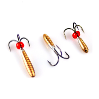Harga Yang Wajar Kepala Jig Es Memancing Tungsten dengan 3 Kait