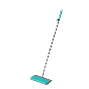 Creative Dooso Kit de nettoyage d'usine en acier inoxydable à long manche 3-en-1 vadrouille plate et <span class=keywords><strong>balai</strong></span> en <span class=keywords><strong>microfibre</strong></span> avec brosse détachable - Product Image 1