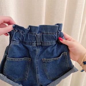 Shorts en jean taille haute pour enfants, shorts pour bébés filles pour l'été M2019 - Product Image 2