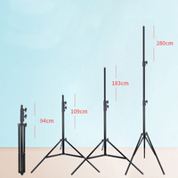 Kit d'éclairage continu 150W avec support photo 200CM, boîte à lumière, éclairage vidéo, éclairage photographique