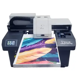 Jucolor-impresora UV de gran resolución, tamaño A2, efecto brillante, 4060, digital, para carteles