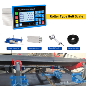 ICS điện tử vành đai quy mô định lượng băng tải năng động tốc độ điều chỉnh trạm trộn quy mô trọng lượng và đo lường Con lăn vành đai quy mô - Product Image 3