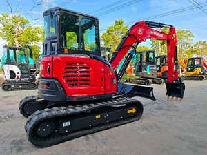 รถขุดขนาดเล็กยี่ห้อ YANMAR 55 รุ่น VIO55-6 จากญี่ปุ่น รถขุดขนาดเล็กของญี่ปุ่น น้ำหนัก 5.5 ตัน ชุดเกียร์หลัก น้ำหนักใช้งาน 5 ตัน สำหรับงานดิน - Product Image 4