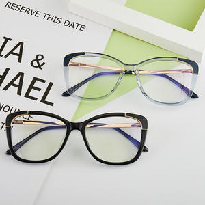 Gafas de Ojo de Gato con Marco Completo 87038, TR90, Protección Anti Luz Azul, Unisex, para Computadora, Lentes AC, Origen Taizhou - Product Image 4