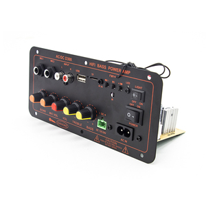 D300 Kép Microphone Loa Siêu Trầm 300W Khuếch Đại Hội Đồng Quản Trị <span class=keywords><strong>Bluetooth</strong></span> 5.0 Âm Thanh Module Cho Xe Phương Tiện Truyền Thông Máy Nghe Nhạc Di Động Phụ Kiện - Product Image 1
