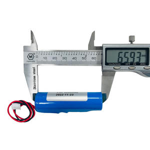 리튬 이온 <span class=keywords><strong>18650</strong></span> 3.7V 2000mAh 2200mAh 2500mAh 리튬 이온 충전식 2600mAh 원통형 Lipo 배터리 (PCB 및 전선 포함) - Product Image 5