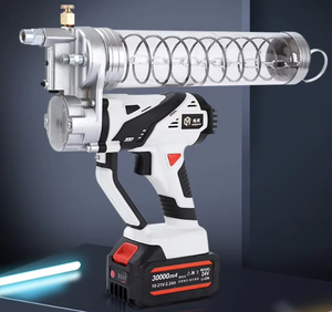 مسدسات شحوم احترافية عالية الكفاءة من سبائك الألومنيوم مسدس شحوم لاسلكي لصيانة الآلات - Product Image 1