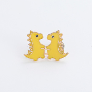 Cute dinosaur-themed detachable waist-cinching <b>button</b>, no nails or stitches required, perfect for altering the waist size of - Product Image 3