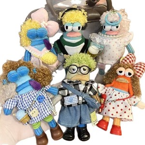 ตุ๊กตาครัสตี้แครบ ซีรีส์ชาวเมืองปลาตัวไม่ดี ของตกแต่งกระเป๋า DIY ของเล่นตุ๊กตาขนนุ่มสุดน่ารัก พวงกุญแจน่ารัก ทำจากใยฝ้าย PP - Product Image 1