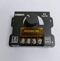 Contrôleur de variateur LED sans fil IR RF 5V 12V 24V 220V DC 12V 24V 30A 90A pour bande LED, excellent rapport qualité-prix, vente en gros