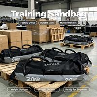Sac de sable lesté HYROX personnalisé avec logo FRS Wholesale pour entraînement fonctionnel, sac de puissance pour équipement de musculation professionnel en salle de sport