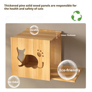 Rak Panjat Kucing Dinding <span class=keywords><strong>DIY</strong></span> Ukuran Besar untuk Dekorasi Halloween dan Natal, Promo Spesial 2025 - Product Image 3