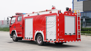 Camion Pompier DFAC Économique avec Réservoir d'Eau de 5 Mètres Cubes, Sans Intermédiaire, Prix d'Exportation en Gros - Product Image 5