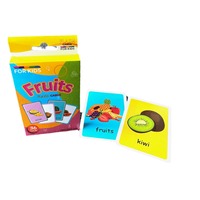 Cartes mémoire personnalisées pour la famille, éducatives, publicitaires, mini-jeu, double face, coins arrondis, cartes flash de poker - Recyclables et durables