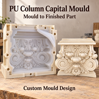Moule de colonne en résine Tietuo + noyau en silicone PU C285-G4, haute précision de réplique, équipe de R&D expérimentée, conception personnalisée