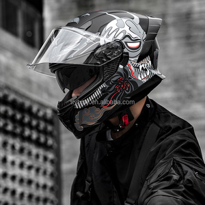 Mũ bảo hiểm đua xe máy chuyên nghiệp - Thiết kế thông gió, nhẹ, phù hợp với mọi mùa, kiểu mũ bảo hiểm mô-đun - Product Image 5