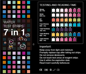 <span class=keywords><strong>Kit</strong></span> de Prueba de Calidad del Agua 7 en 1, Multiparámetro, <span class=keywords><strong>PH</strong></span>, EC, CF, TDS (ppm), para Peceras y Estanques - Product Image 2