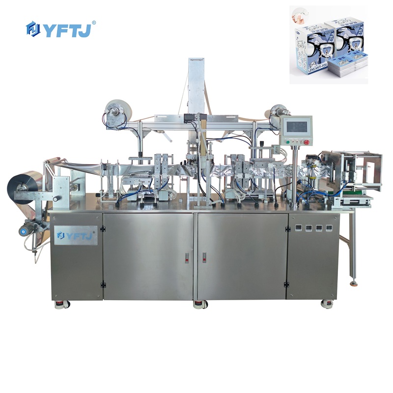 Full Auto Wet Towelettes Machine Wet