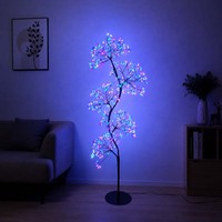 Lampe sur pied LED en forme de S, luminaire moderne décoratif à branches courbées, pour la décoration intérieure, salon, chambre, ambiance