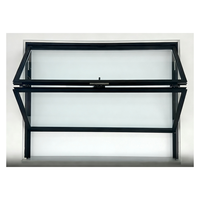 Fenêtres pliantes en alliage d'aluminium, double vitrage trempé, insonorisation, isolation thermique, usage en cuisine, ventes chaudes, fabriqué en Chine