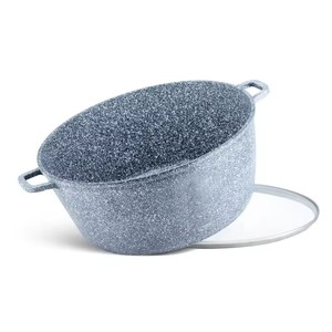 カスタマイズされた10個の古典的なキッチンポットとパンセットノンスティック調理器具家庭用アルミガラス製 - Product Image 5