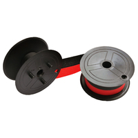 Ruban compatible GR24 pour calculatrice, machine à écrire, Canon Nylon 66 12mm, ruban d'imprimante noir sur blanc, noir rouge